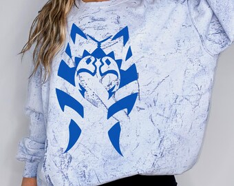 Ahsoka Comfort Colors Sweatshirt, Ahsoka Sweatshirt, Snips, I Am No Jedi, Ahsoka Fulcrum, Color Blast Sweatshirt, Ahsoka Montrals Sweatshirt