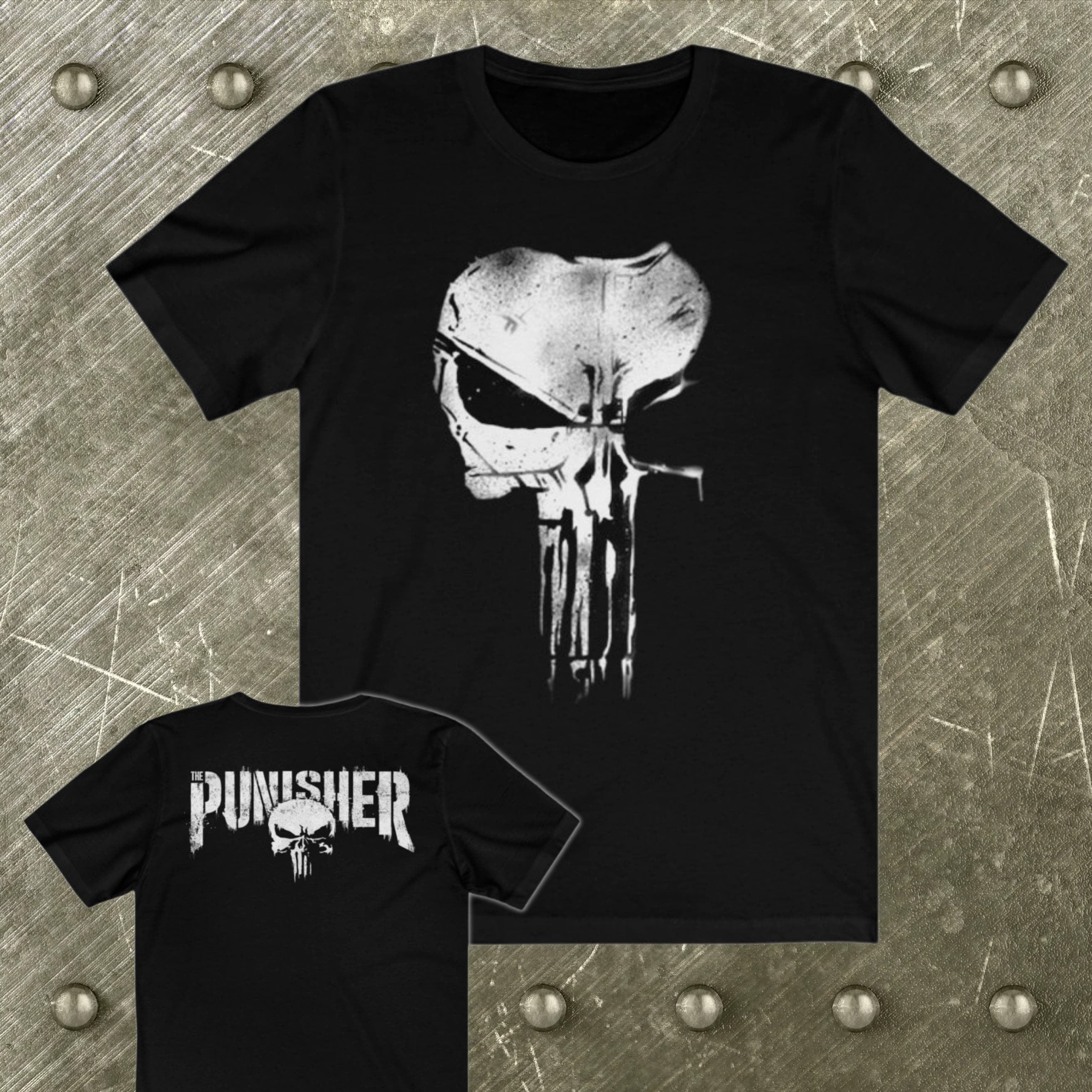 The Punisher Shirt - Frank Castle Tee, Marvel Tshirt - Etsy