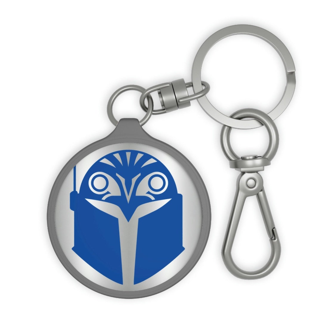 Bokatan Keyring, Blue Bokatan Helmet Keyring, Bokatan Kryze Gift