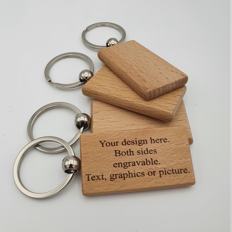 Personalised KeyRing Keychain Gift Idea Customised Gift Etsy