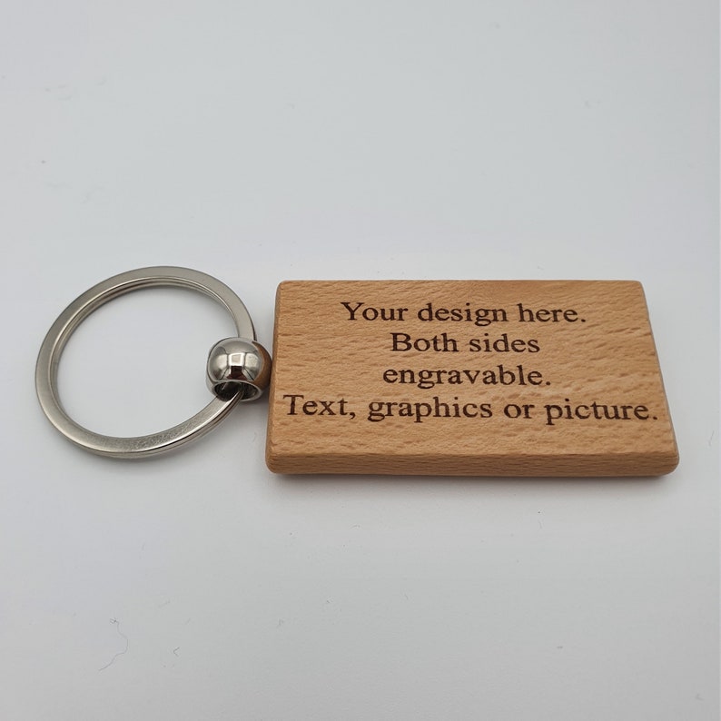 Personalised KeyRing Keychain Gift Idea Customised Gift Etsy