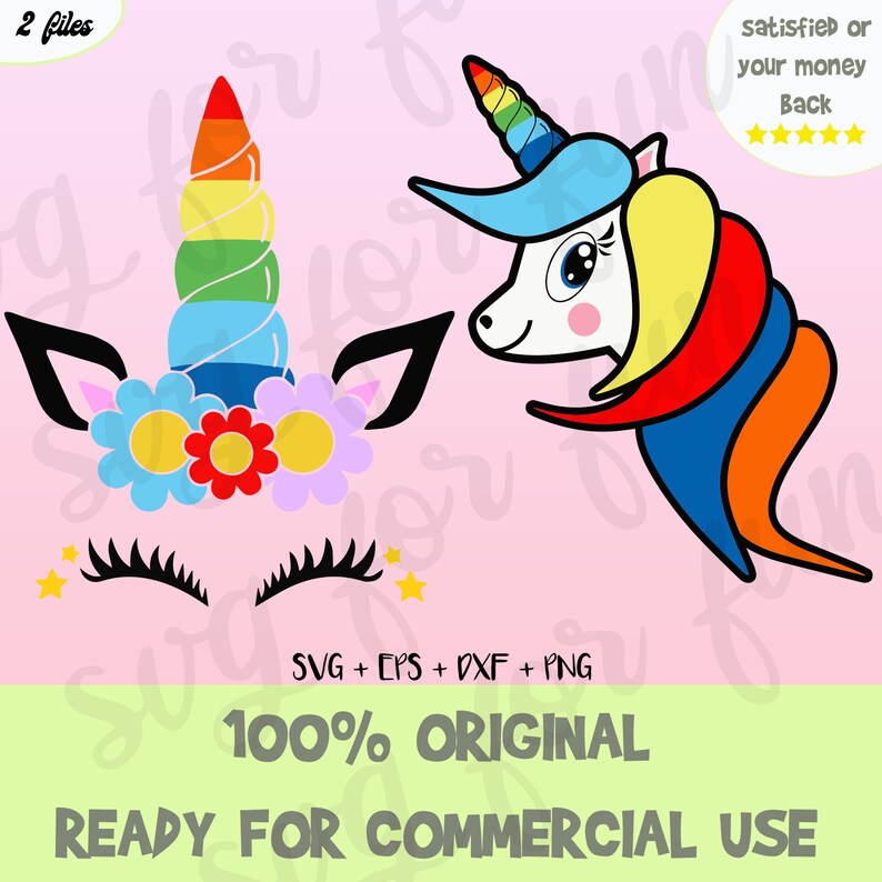 Download UNICORN svg FLORAL unicorn Face svg bundle Unicorn Head ...