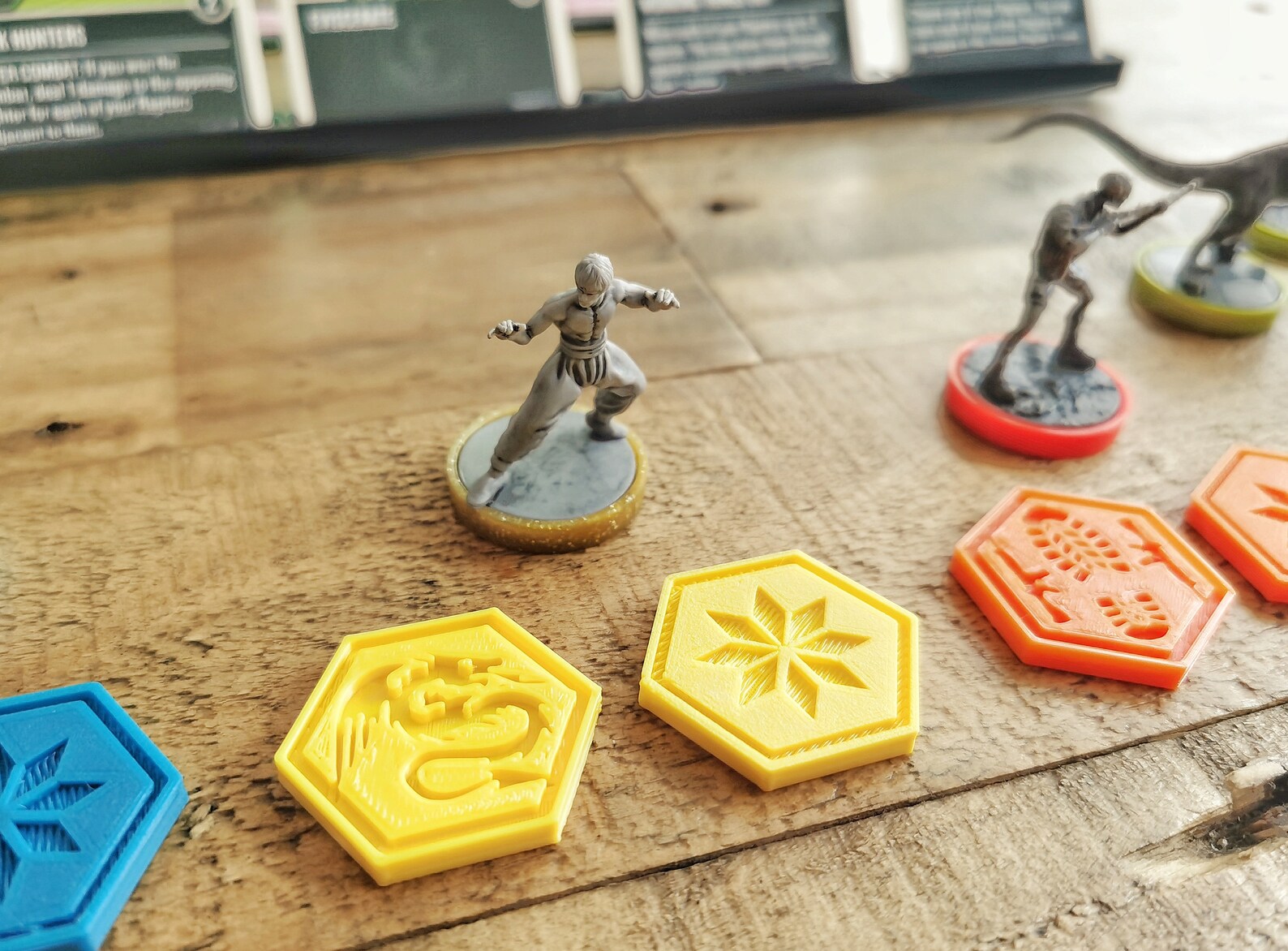 Unmatched Board Game Turn/Action Tokens Etsy