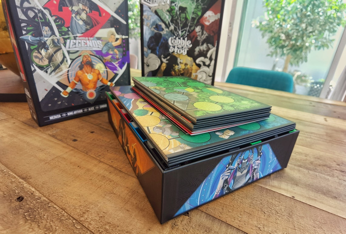 Unmatched Board Game Box Organizer Insert Etsy