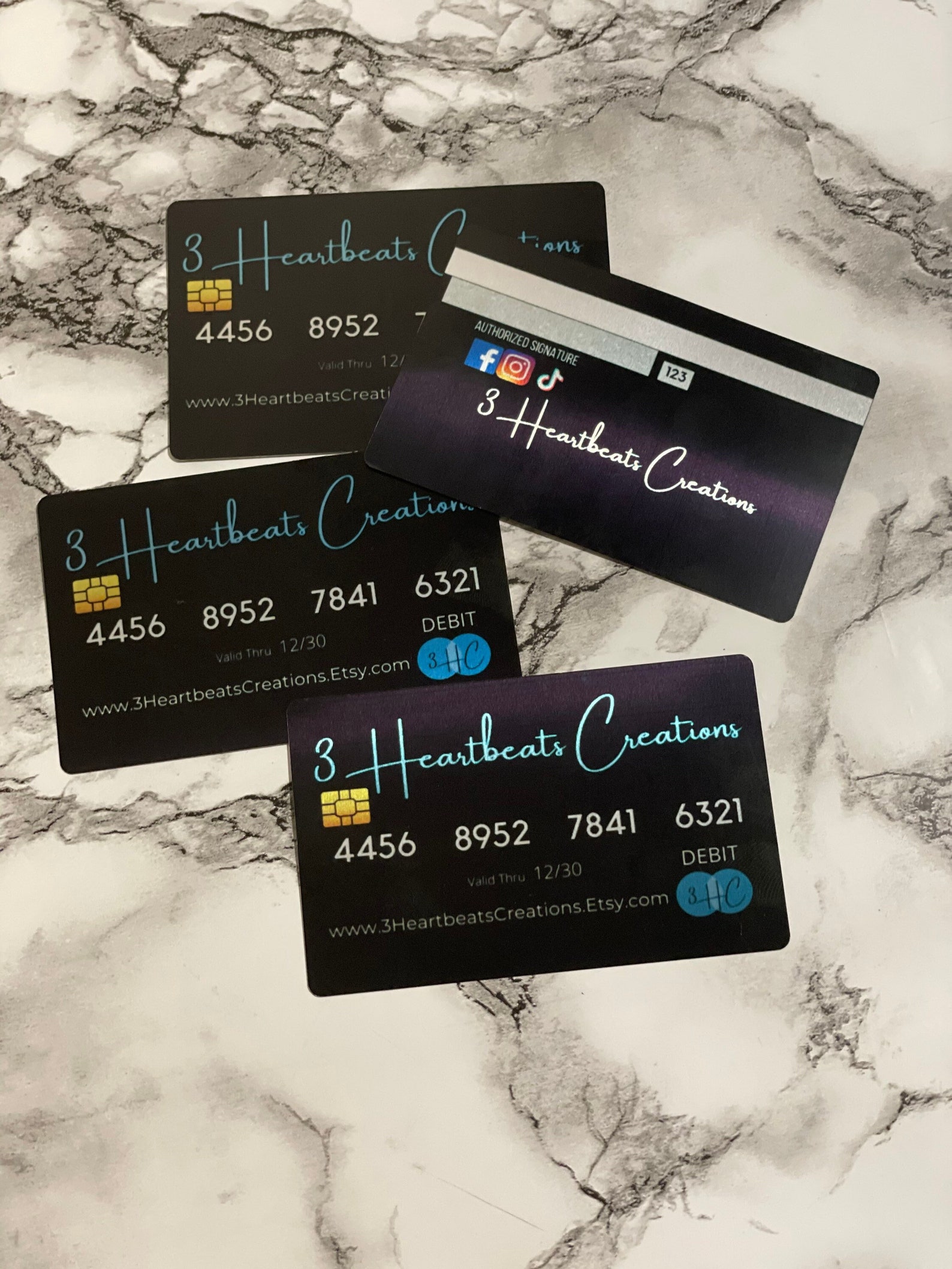 custom-metal-credit-card-look-business-cards-sublimation-etsy