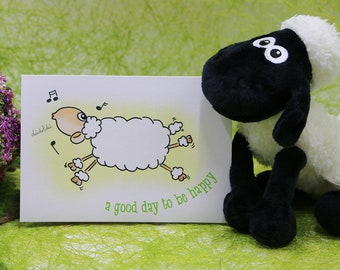 Greeting Card Sheep Marlies Congratulations Congratulations Birthday Anniversary Anniversary Anniversary Exam Passed Celebration Party Greetings