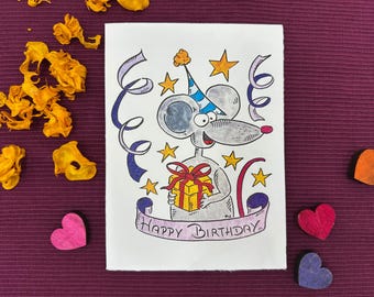 Congratulations Happy Birthday Folding Card Greeting Card Congratulations Card Birthday Thank You Invitation Rattazoffski