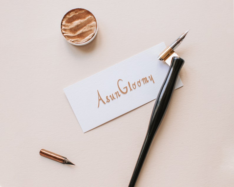 Brush Hand Lettering Worksheet PDF, Printable Brush Alphabet Tracing