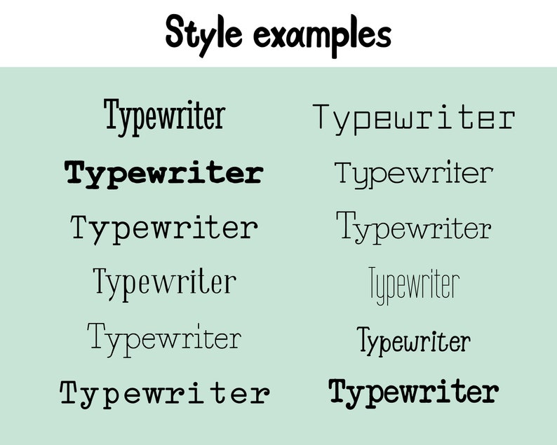 Ultimate Handwriting Practice Sheet Bundle Typewriter - Etsy