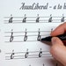 Printable Italic Calligraphy Template Worksheet | Italic Calligraphy ...