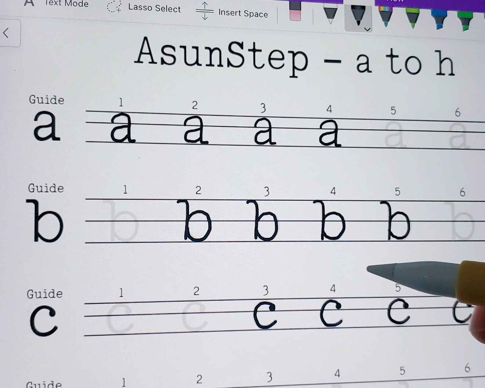 Neat Typewriter Printable Workbook for Adult, Typewriter Penmanship Exercise for Girl, Mastering