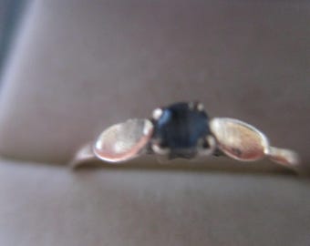 Antique 9CT GOLD and  SAPPHIRE Ladies Ring SIZE Q[Reasonable offers accepted]
