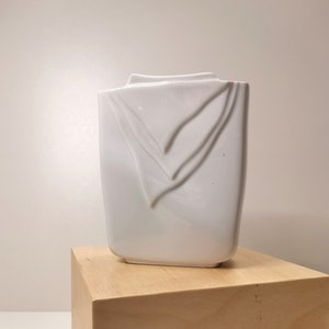 Hutschenreuther Porcelain Vase 1970s OP Art