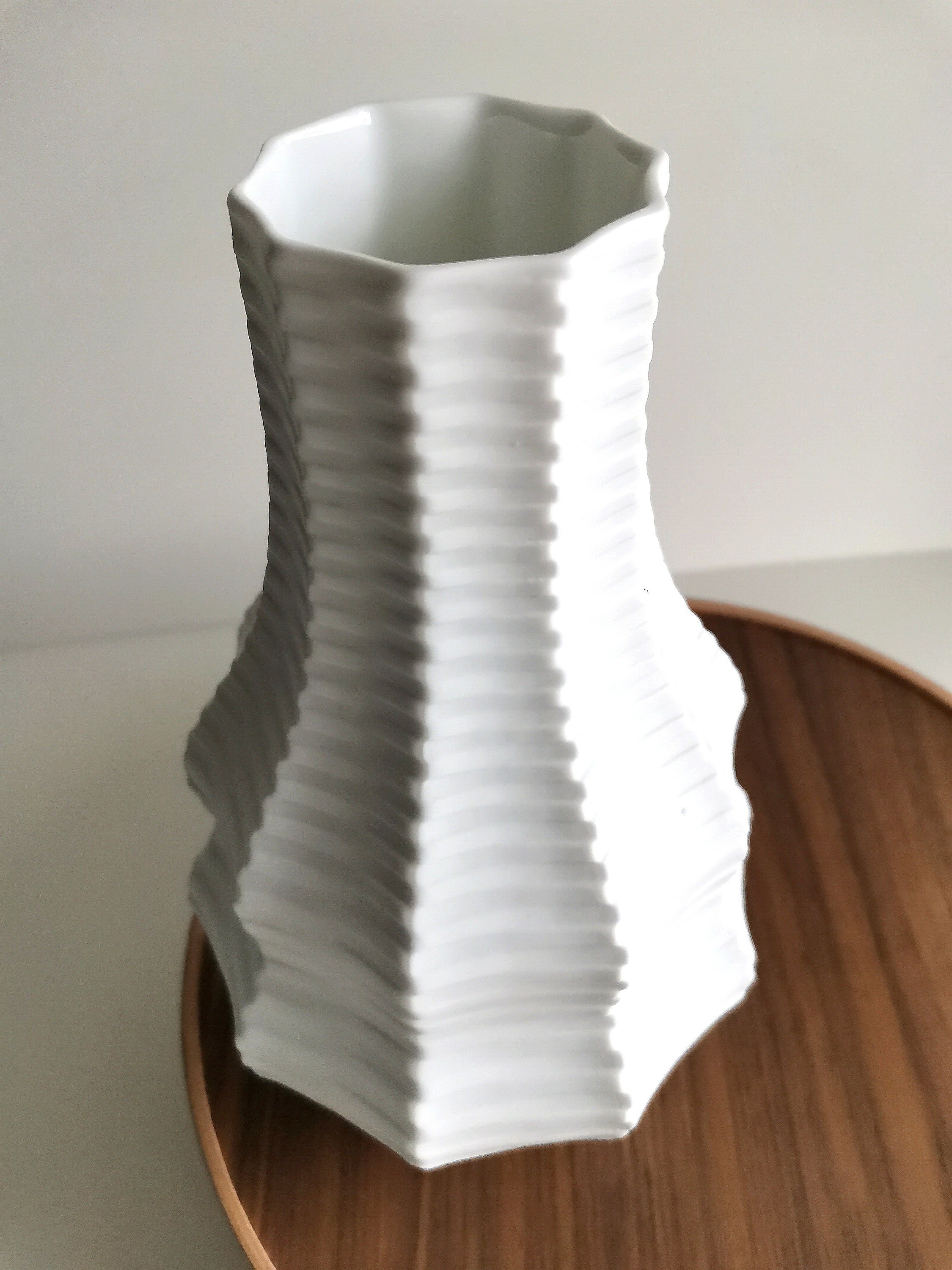 フッチェンロイター磁器花瓶 1970年代 OPアート - Etsy 日本