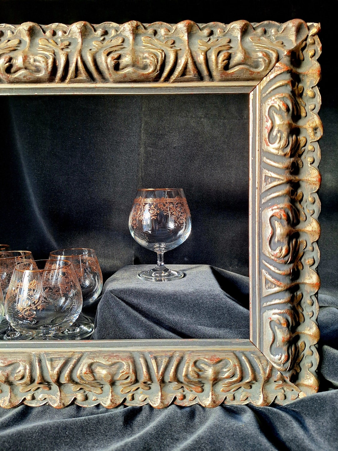 Cognac Glasses Bohemia Crystal 6pcs - Etsy