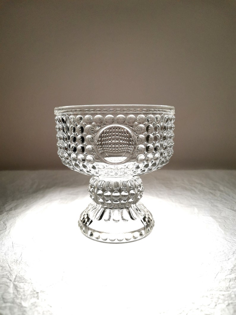 Set of 6 dessert glasses designed by Adolf Matura Libochovice glassworks