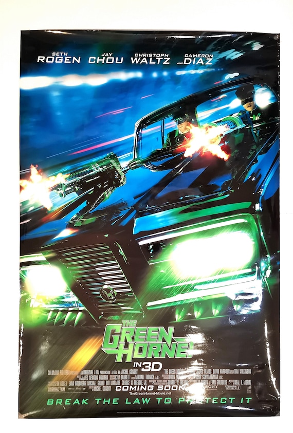 オリジナル映画ポスター『グリーン・ホーネット』2011 - Etsy 日本