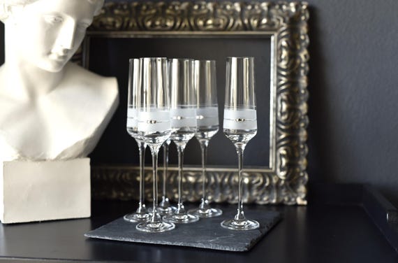 シャンパングラス 6個セット ボヘミア フルートタイプ - Etsy 日本 シャンパングラス 6個セット ボヘミア フルートタイプ - Etsy 日本