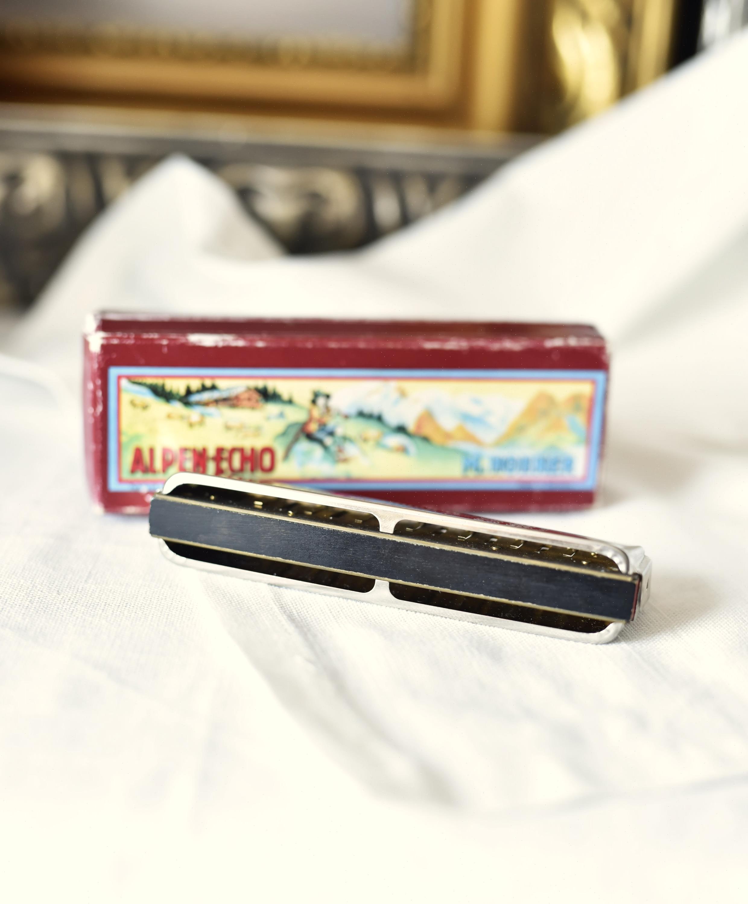 ヴィンテージ Hohner Alpen-Echo トレモロハーモニカ C調 オリジナル