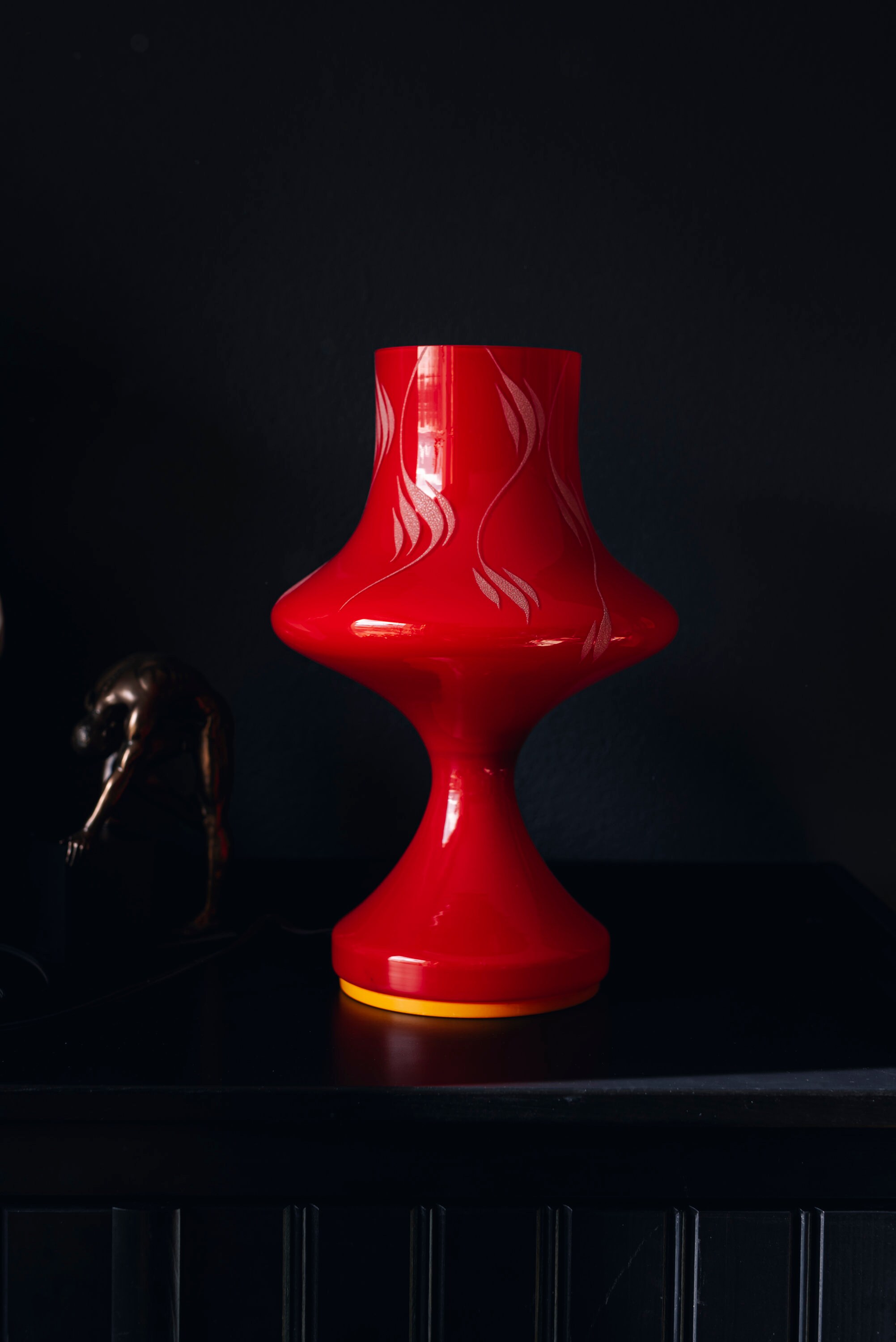 Iconic Red Lamp 1970s Stepan Tabery Made in OPP Jihlava - Etsy