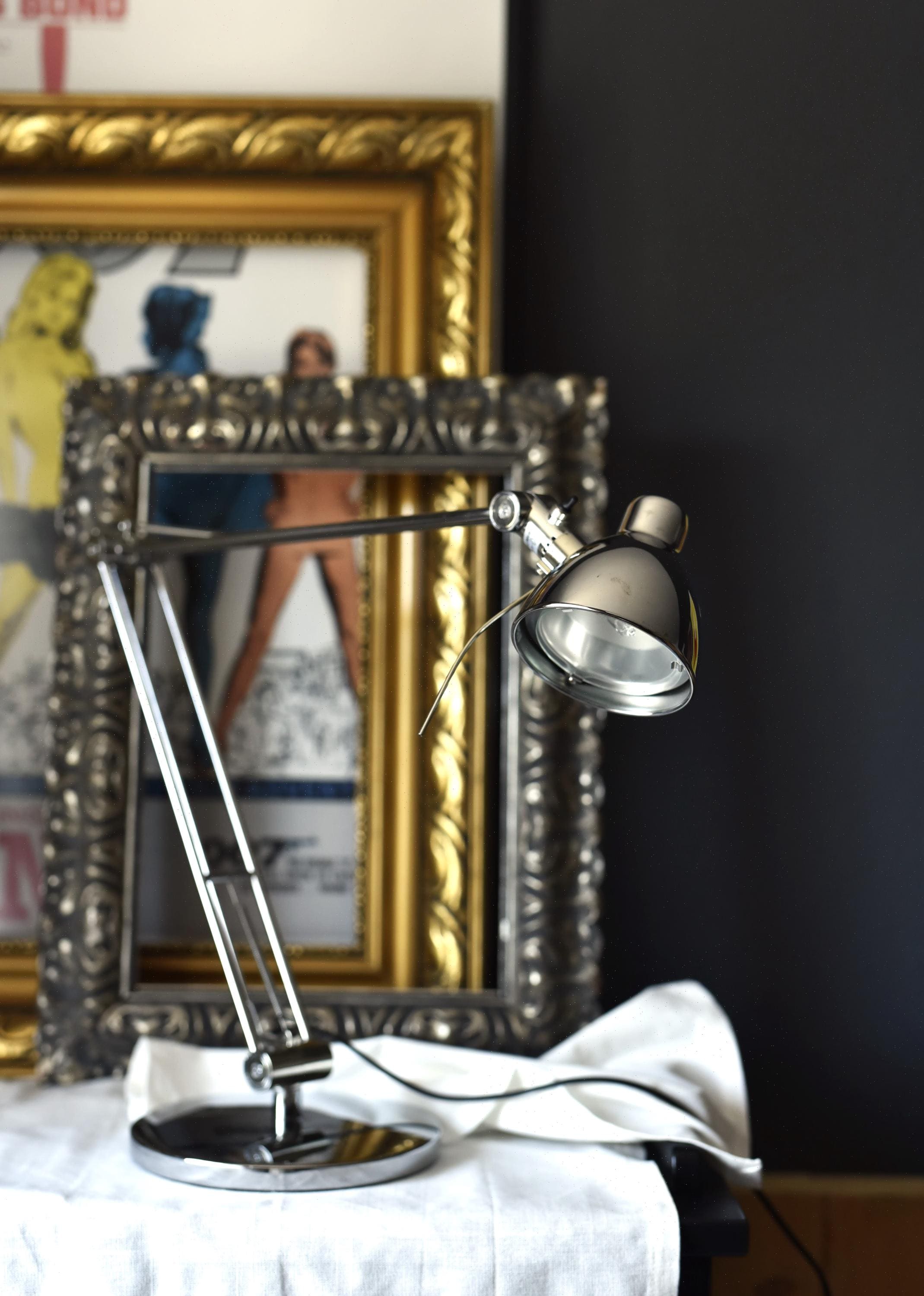 Vintage IKEA Antifoni Adjustable Chrome Desk Lamp – Vintage Modern