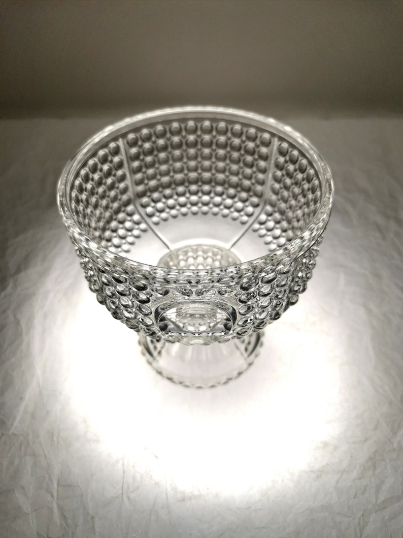 Set of 6 dessert glasses designed by Adolf Matura Libochovice glassworks