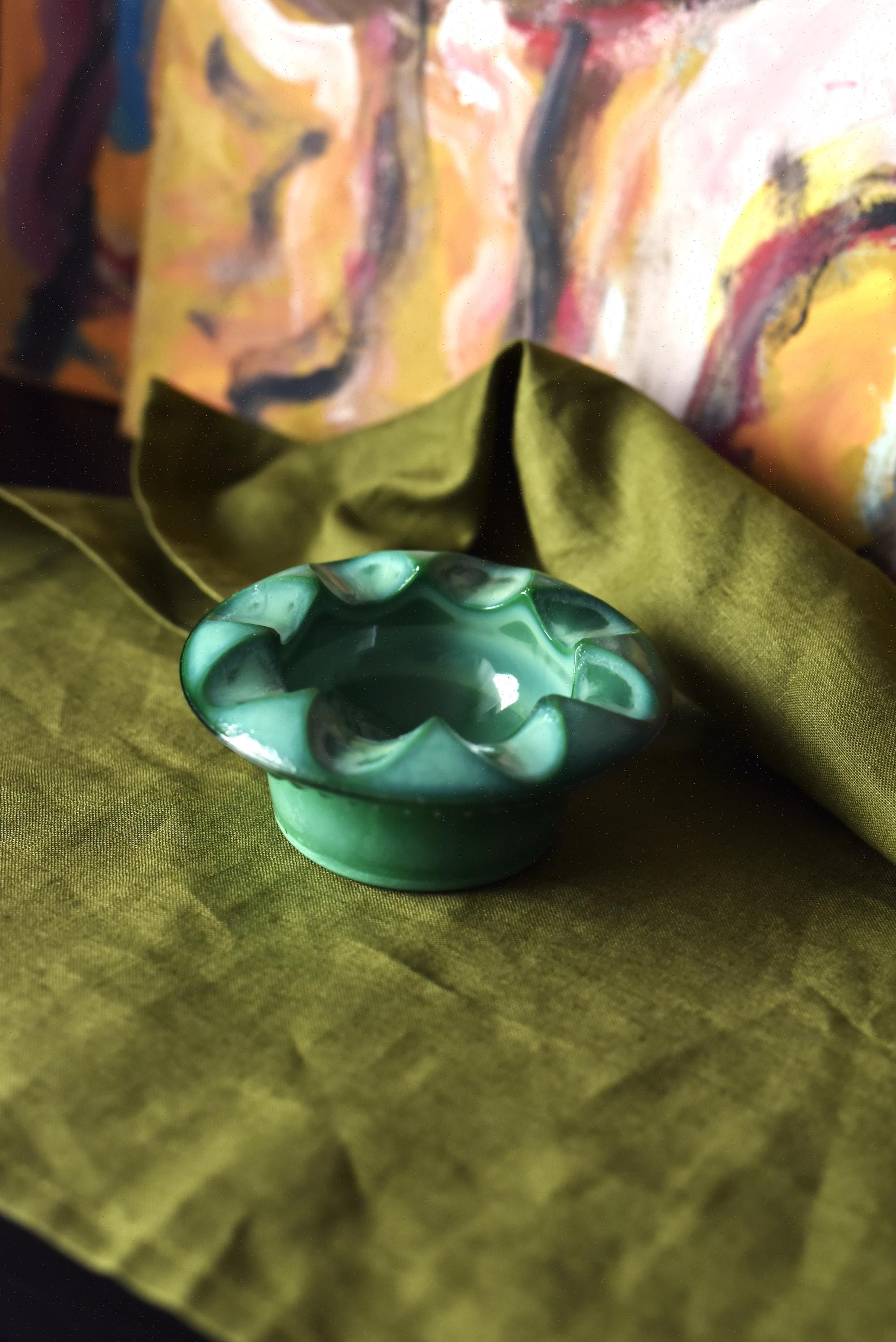 Czech bohemia glass ashtray - Etsy 日本