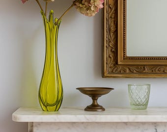 ヴァーツラフ・ハヌス・ユニオン ボヘミアアート ガラス花瓶 1963 ヴァーツラフ・ハヌス・ユニオン ボヘミアアート ガラス花瓶 1963