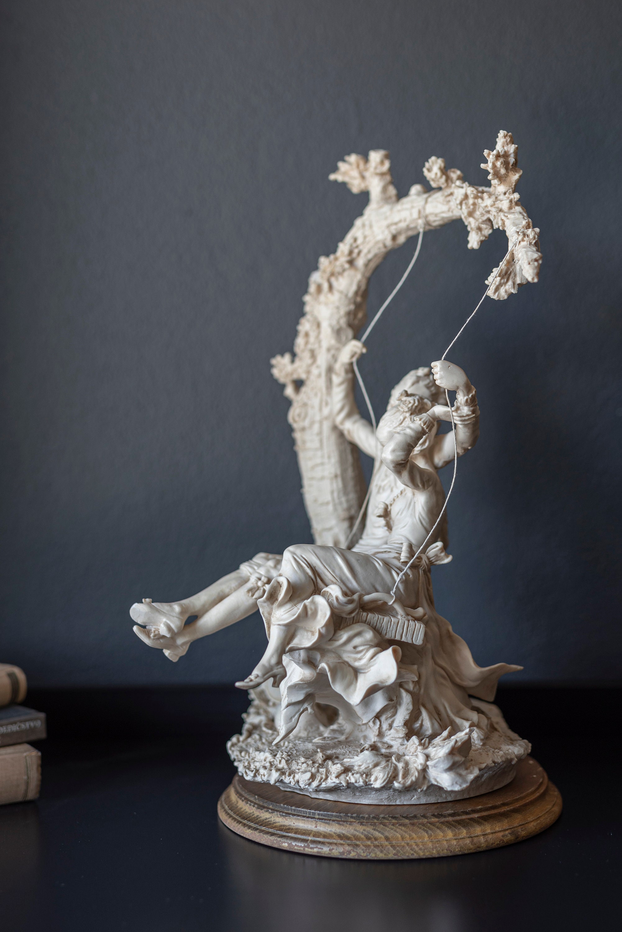 GIUSEPPE ARMANI Bisque Sculpture of a Swinging Couple 1950s - Etsy