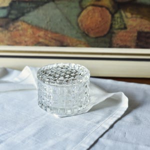 Circle Bohemia Czech Glass Box 1960s