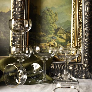 1960s Gold Rimmed Glassware - Etsy