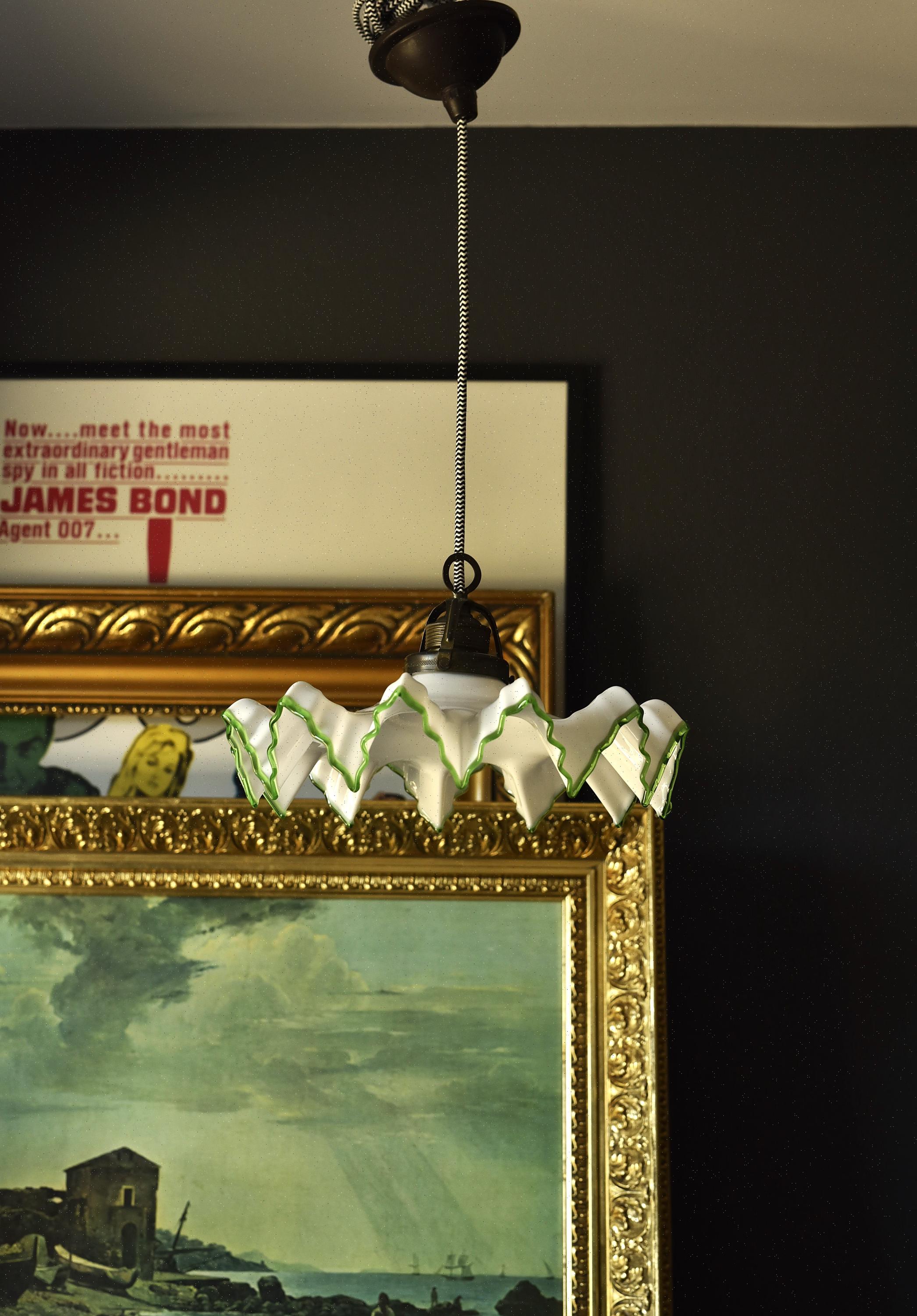 Early 1900's ceiling light - Etsy 日本