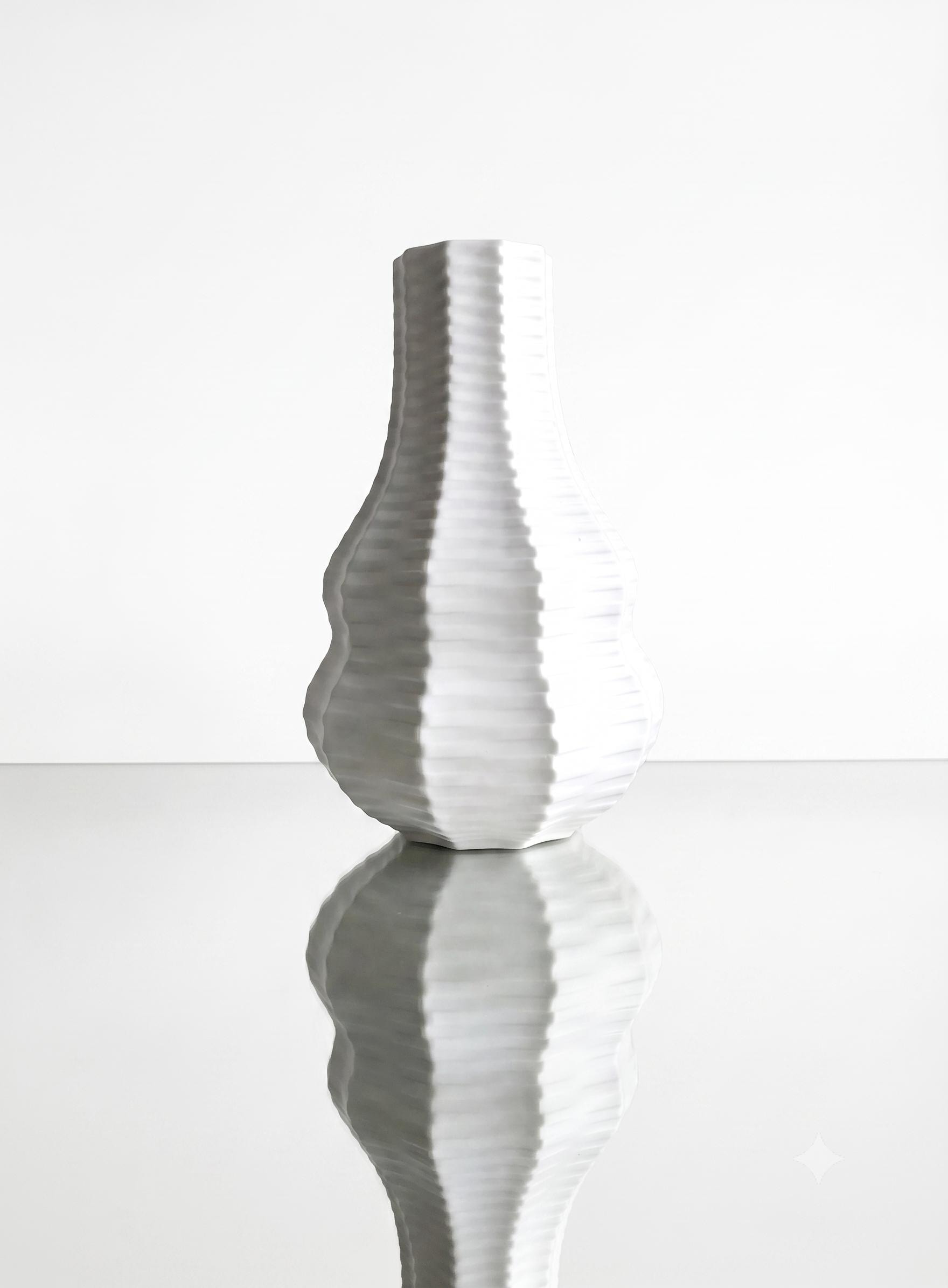 Hutschenreuther White Vase - Etsy