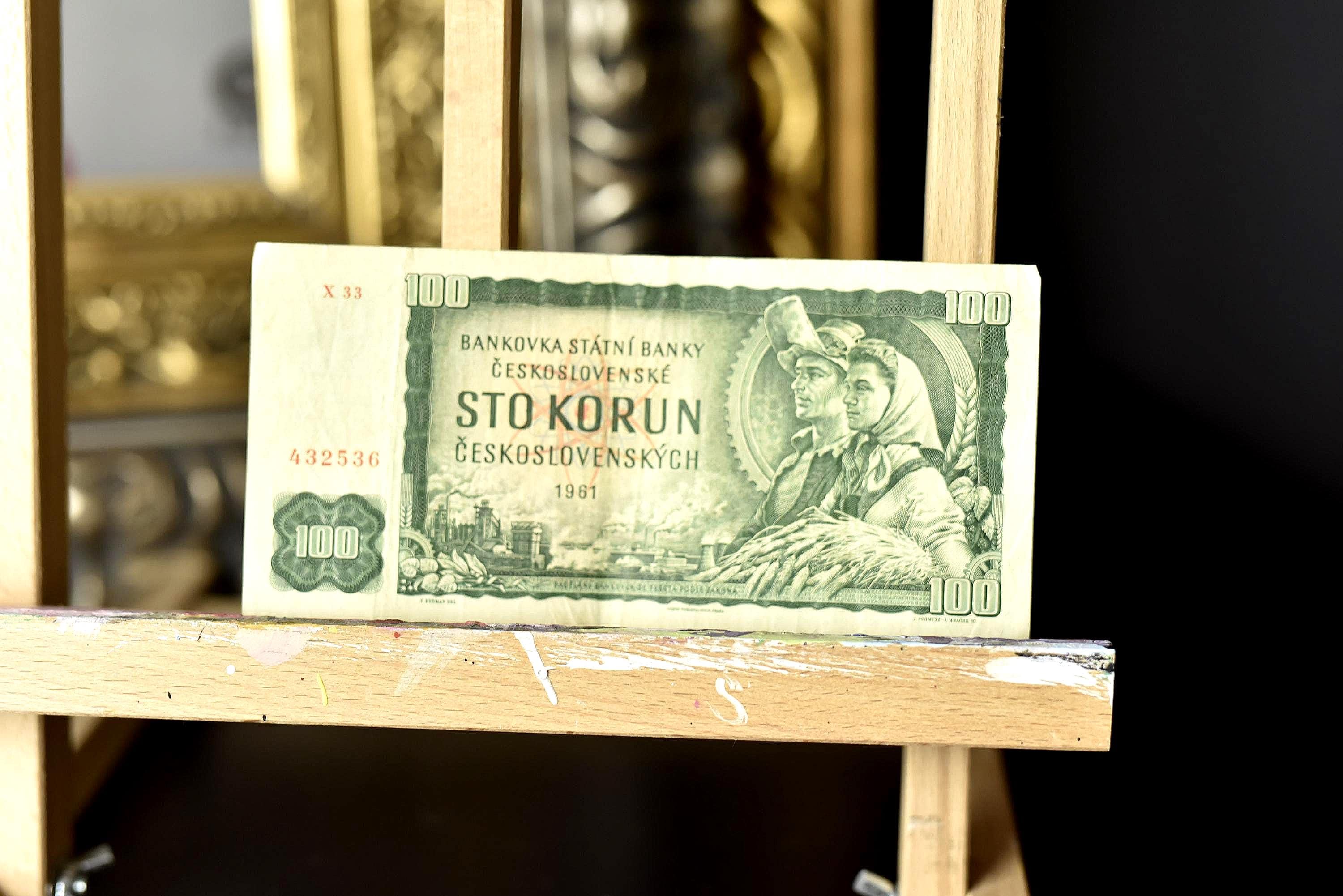 1961年半ばのチェコスロバキア通貨の100クローネ紙幣 - Etsy 日本