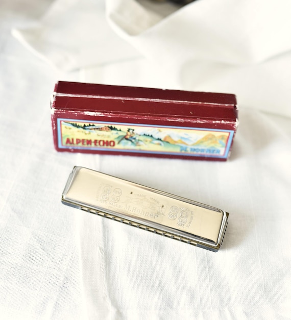 ヴィンテージ Hohner Alpen-Echo トレモロハーモニカ C調 オリジナル