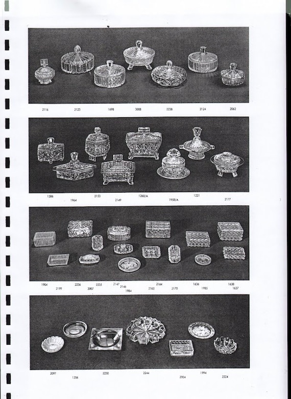 Rectangular Bohemia Czech Glass box - image 9