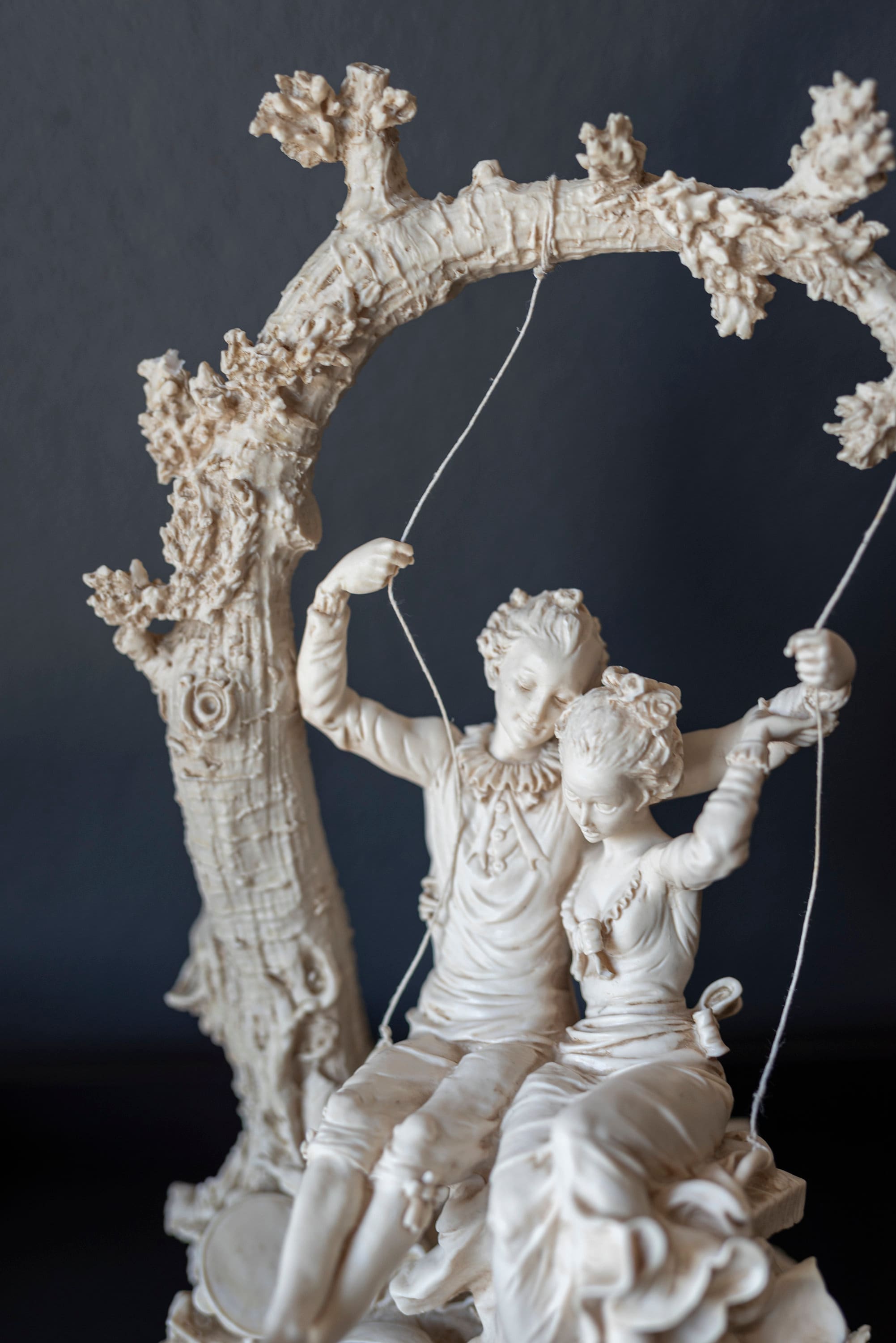 GIUSEPPE ARMANI Bisque Sculpture of a Swinging Couple 1950s - Etsy