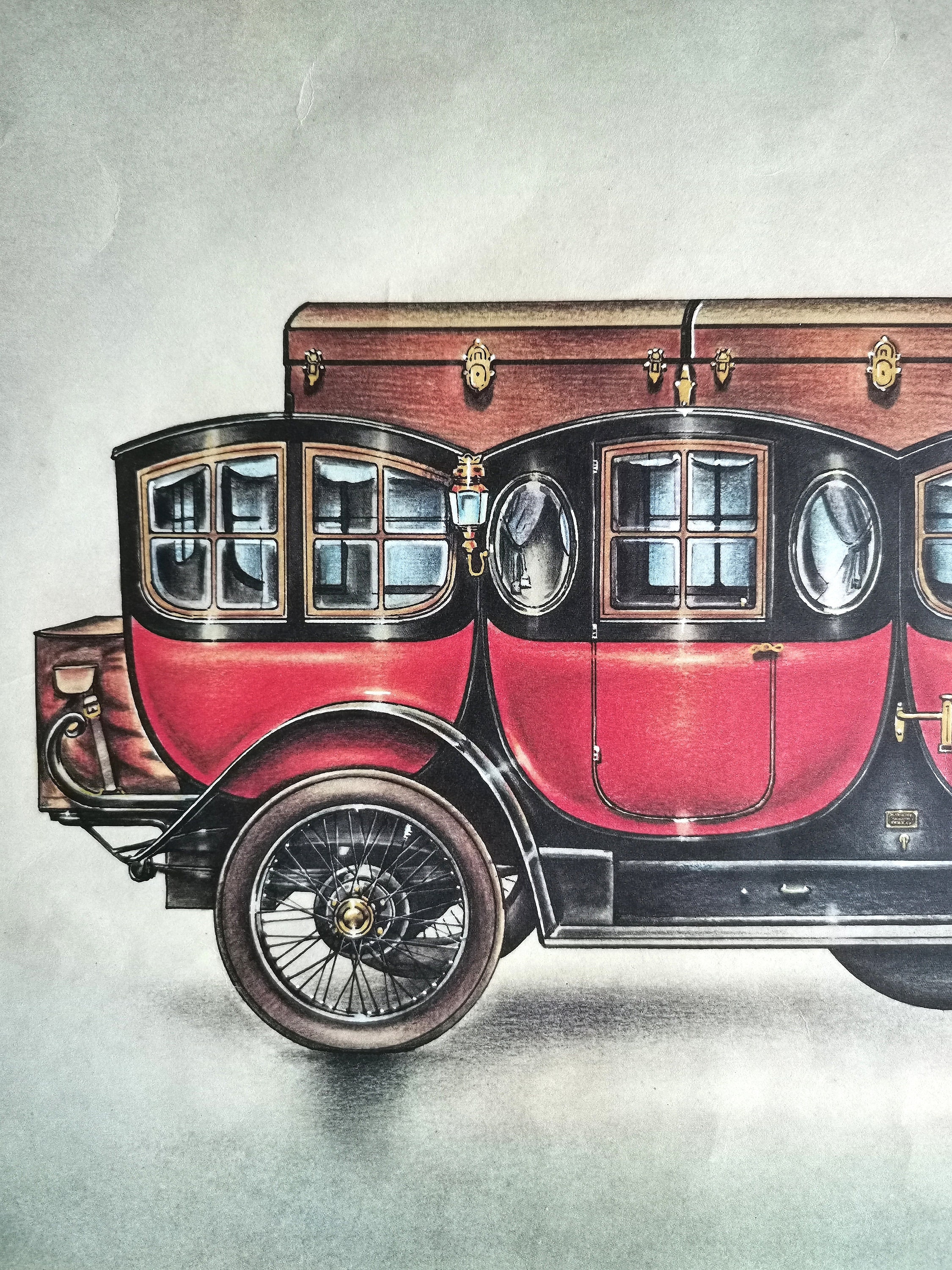 Grégoire Tripla Berlina Da Viaggio 1910 Minibus 1/43 Safir