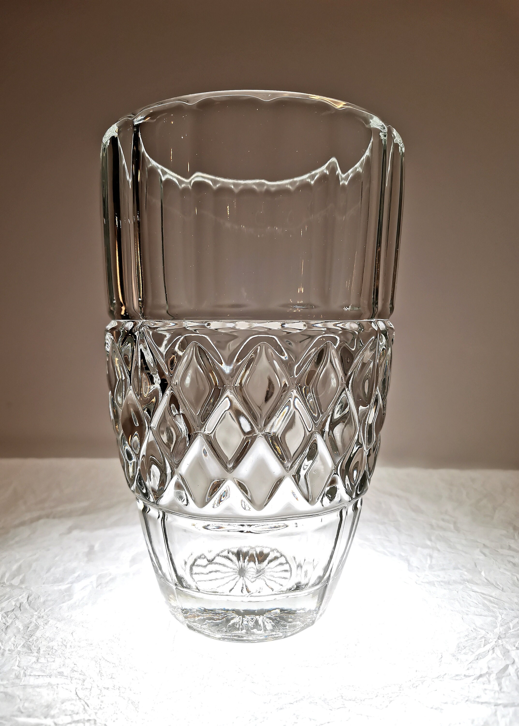 ビンテージ　チェコスロバキア製　Sklo Union フラワーベース チェコスロバキア製ガラス押し花瓶 Hermanova Hut Sklo Union - Etsy 日本