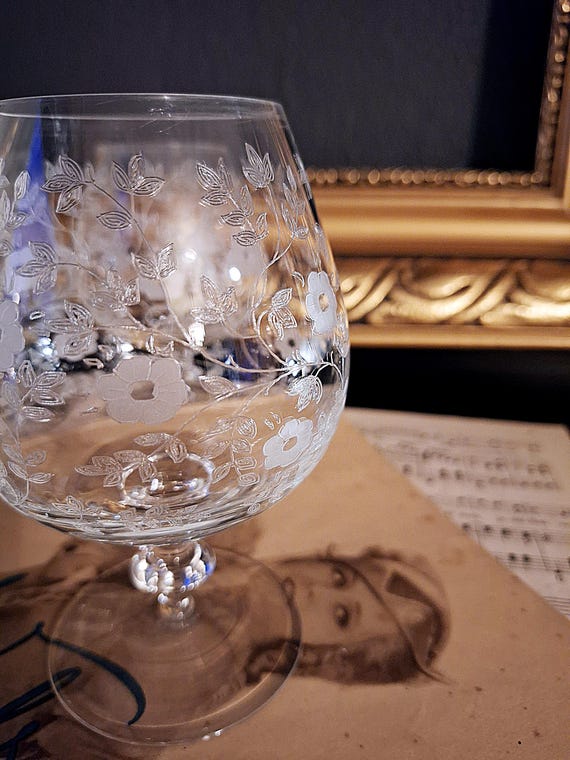 Cognac Glasses Bohemia Crystal 5pcs - Etsy