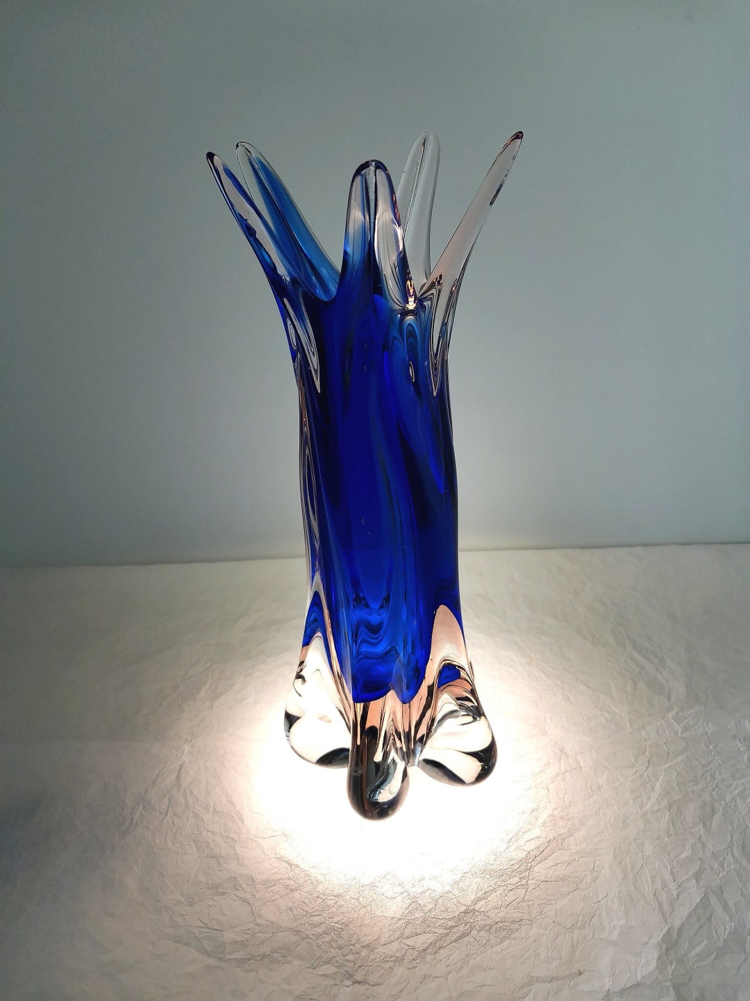 60's Vintage アートガラス Vase by BERANEK,JAN s-l1200.jpg