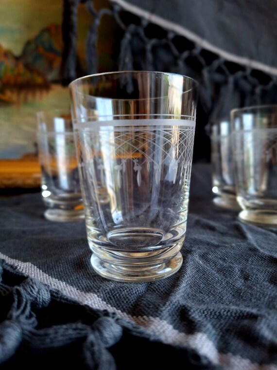 アンティーク ショットグラス 5個セット 1930年代 - Etsy 日本