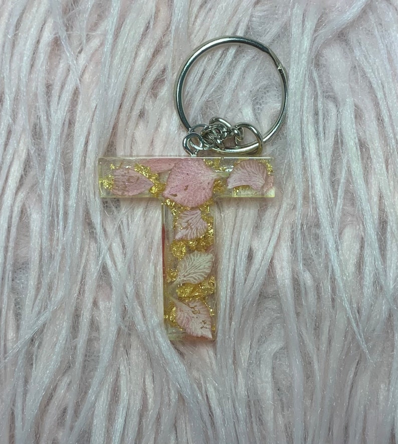 Bad bunny initial keychain set