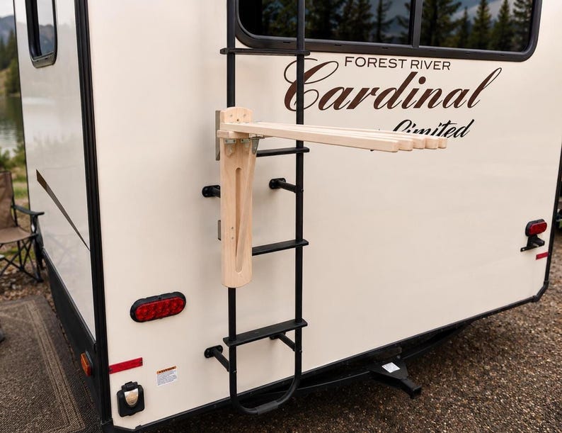 Rv/camper Laundry Drying Rack - Holds 250 Pounds - Maple Wood - Amish ...