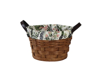 Woven Fruit Bowl, Amish Handmade Woven Basket, Customizable