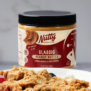 Mantequilla de cacahuete artesanal - Sin gluten, 425 g (Paquete de 2)