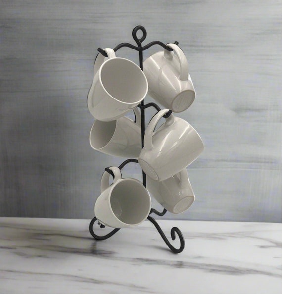 Metal mug rack sale