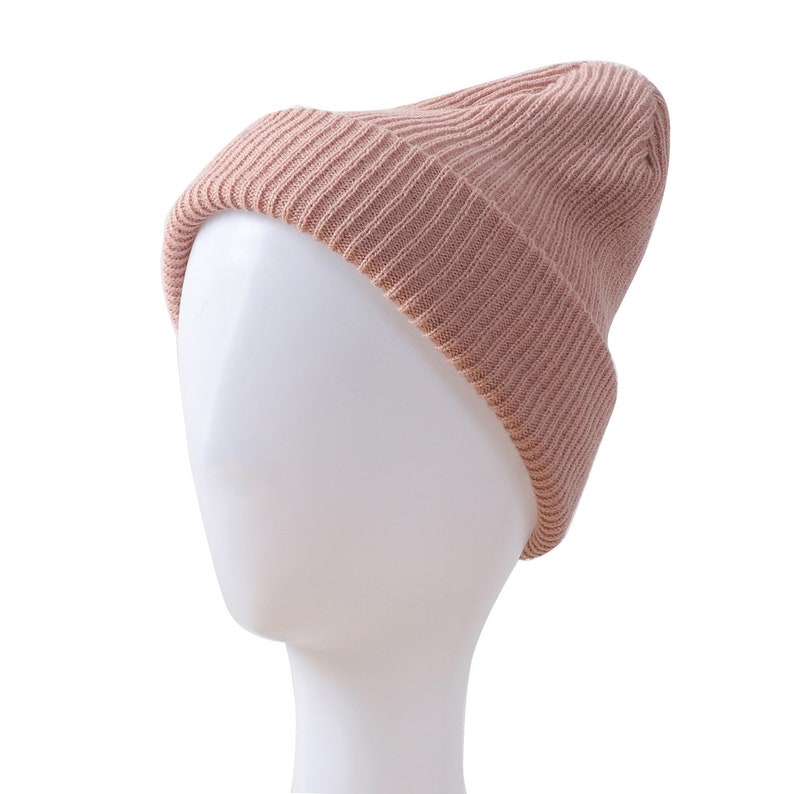 Women Knitted Beanie Caps Soft Warm Beanie