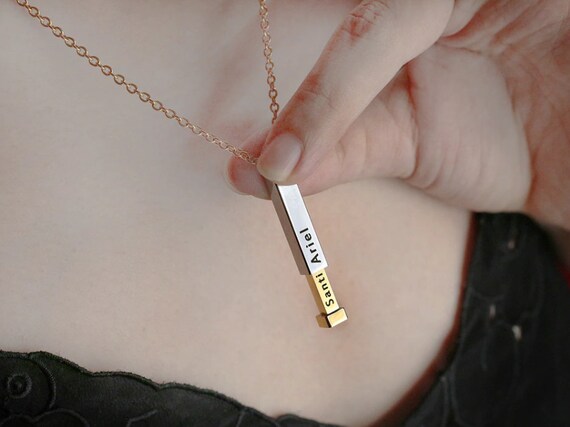 Hidden name necklace deals