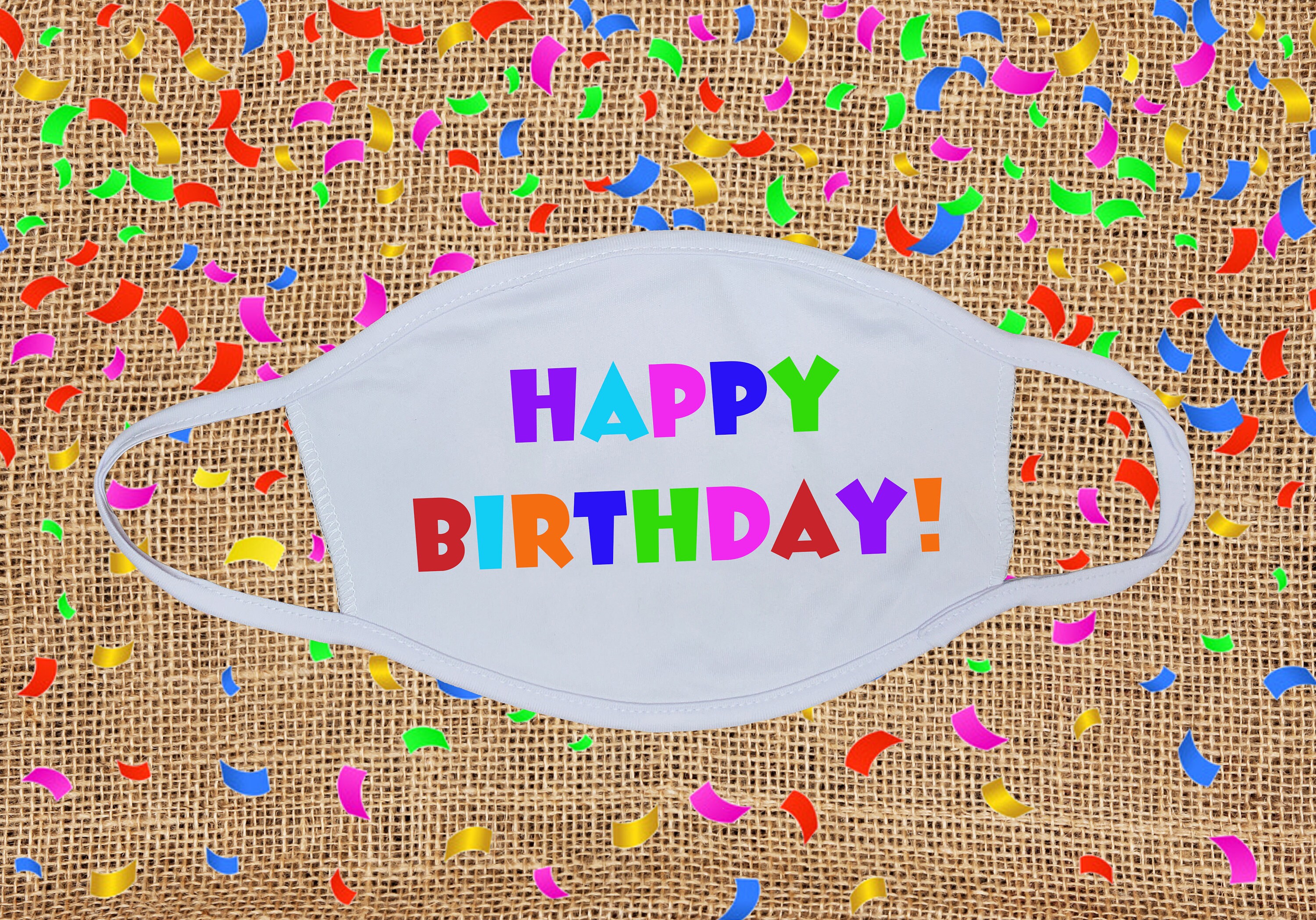 It's My Birthday Mask Happy Birthday Mask Quarantine | Etsy